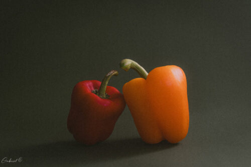 פלפלים להדפסה על קנבס