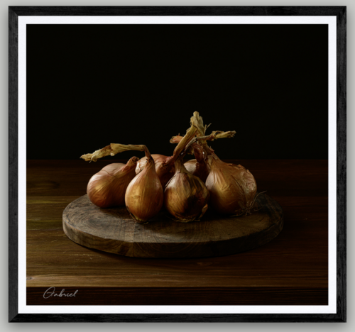 צילום של בצלים